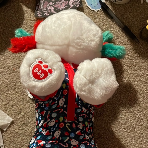 Build a bear Christmas axolotl - Picture 1 of 6